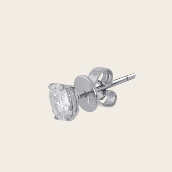Anita Ko Cushion Diamond Solitaire Stud