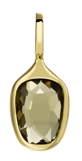 By Pariah The Prism Orbit Pendant with Champagne Quartz