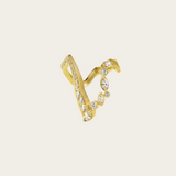 Milamore Kintsugi Float Pave Diamond Victoria Ring