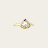 Moritz Glik Neue Heart-ish Kaleidoscope Shaker Diamonds Ring