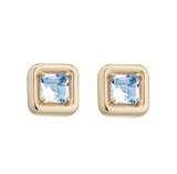 Bea Bongiasca Square Cut Topaz Earrings