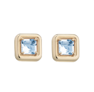 Bea Bongiasca Square Cut Topaz Earrings