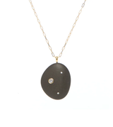 CVC Stones VELVET Necklace / black stone