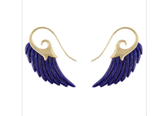Noor Fares Fly Me To the Moon "Wing" Earrings
