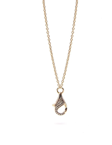 Joanna Dahdah YG Brown Diamond Hook Chain 0.13ct 18k / 60 cm