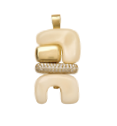 Joelle Kharrat MOP Water 2G-3D Totem Pendant