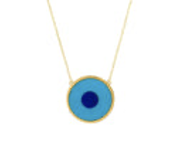 Jennifer Meyer Center Evil Eye Necklace