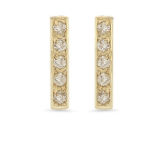 Jennifer Meyer Diamond Short Bar Studs