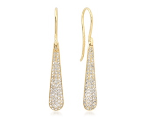 Jennifer Meyer YG Diamond Dome Earrings 0.58ct 18k