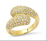 Jennifer Meyer  Diamond Double Dome Ring