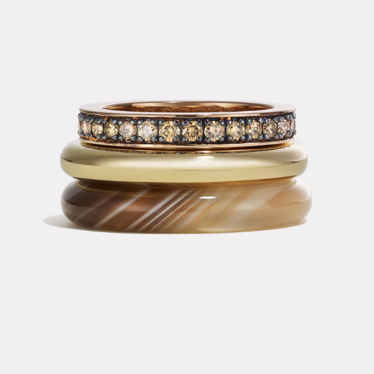 By Pariah  Kalahari Stack Set of 3 Rings