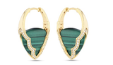 Joanna Dahdah Merveilles Arcade Malachite Hoops