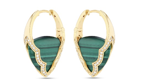 Joanna Dahdah Merveilles Arcade Malachite Hoops