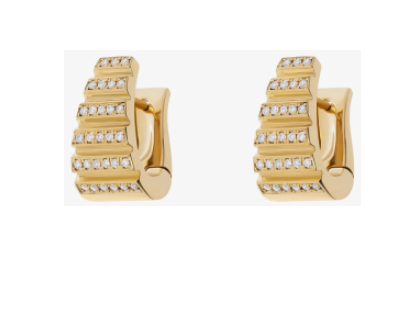 Azlee Escalier Large Hoops