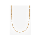 Azlee 16" Small Motif Double Link Pave Toggle Chain