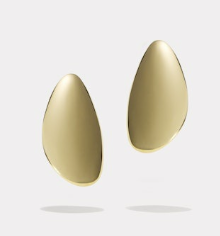 By Pariah Sculptural Gold Earrings