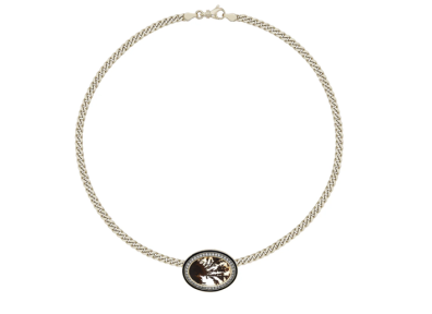 Venyx Noir Branches Choker with Agate
