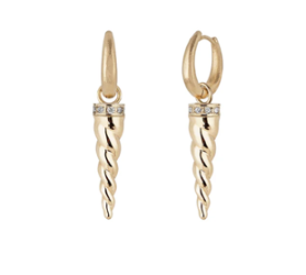 Venyx Gold Reem Drop Earrings