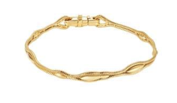 Fernando Jorge Fluid Gold Thick Bracelet
