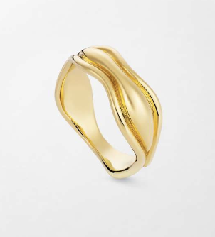 Fernando Jorge Fluid Gold Band Ring