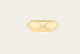 Lizzie Mandler Liquid Gold Crescent Ring