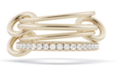 Spinelli Kilcollin PISCES PAVE 4 linked rings