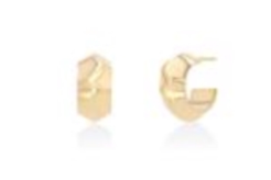 Lizzie Mandler Small Wave Hoops PAIR