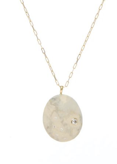 CVC Stones Daisy Necklace