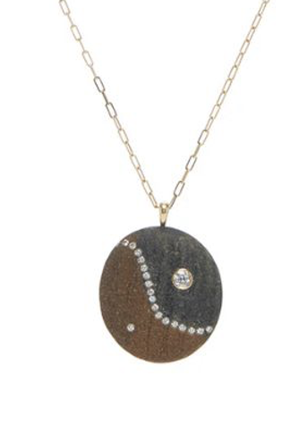 CVC Stones Yin Yang Necklace