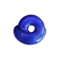 Bea Bongiasca Glossy Blue Enamel Tarallo Ring