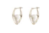 Joanna Dahdah YG Small Merveilles Arcade Mother of Pearl Hoops with Diamonds 0.37ct 18k