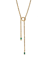 Lito Knot Me Over Diamond Necklace
