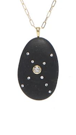 CVC Stones Criss-Cross Necklace