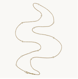 Jacquie Aiche 10 Diamonds Spaced Out Belly Chain