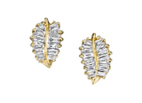Anita Ko Small Palm Leaf Diamond Studs