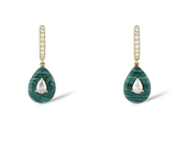 Joanna Dahdah Merveilles Malachite Drop Earrings
