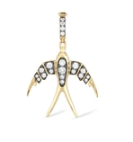 Joanna Dahdah Swallow Bird Charm