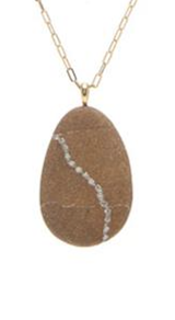 CVC Stones Cacao Necklace