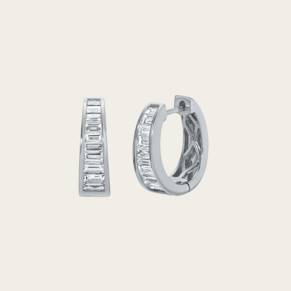 Anita Ko Diamond Baguette Meryl Huggies