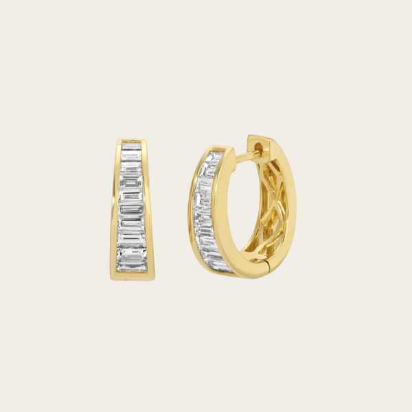 Anita Ko Diamond Baguette Meryl Huggies