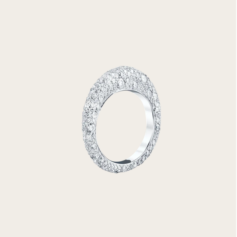 Anita Ko WG Galaxy Diamond Ring 2.84cts 18k