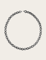 Ascher  Diamond Pave Tidal Pull  Long Necklace