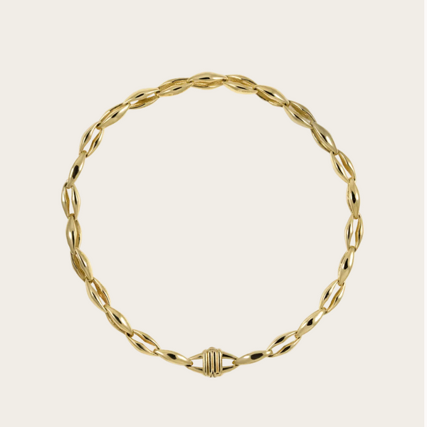 Ascher Full Bubble Link Anklet