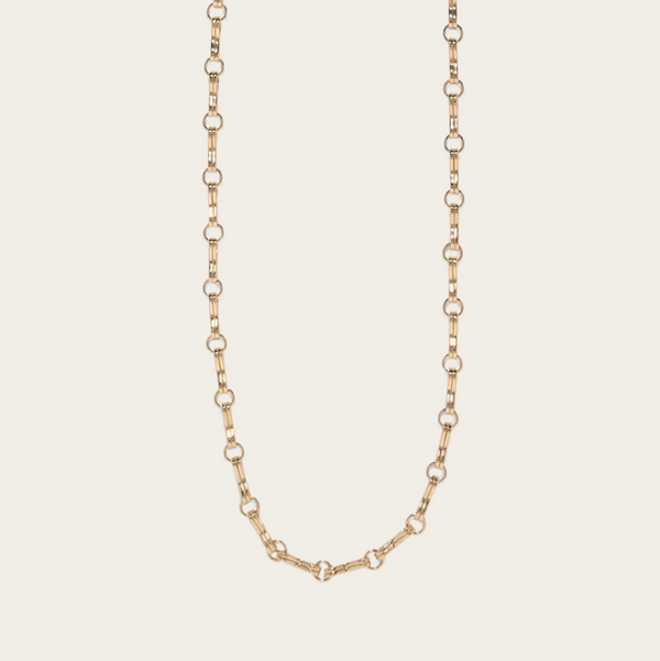 Azlee 20" Small Motif Double Link Chain