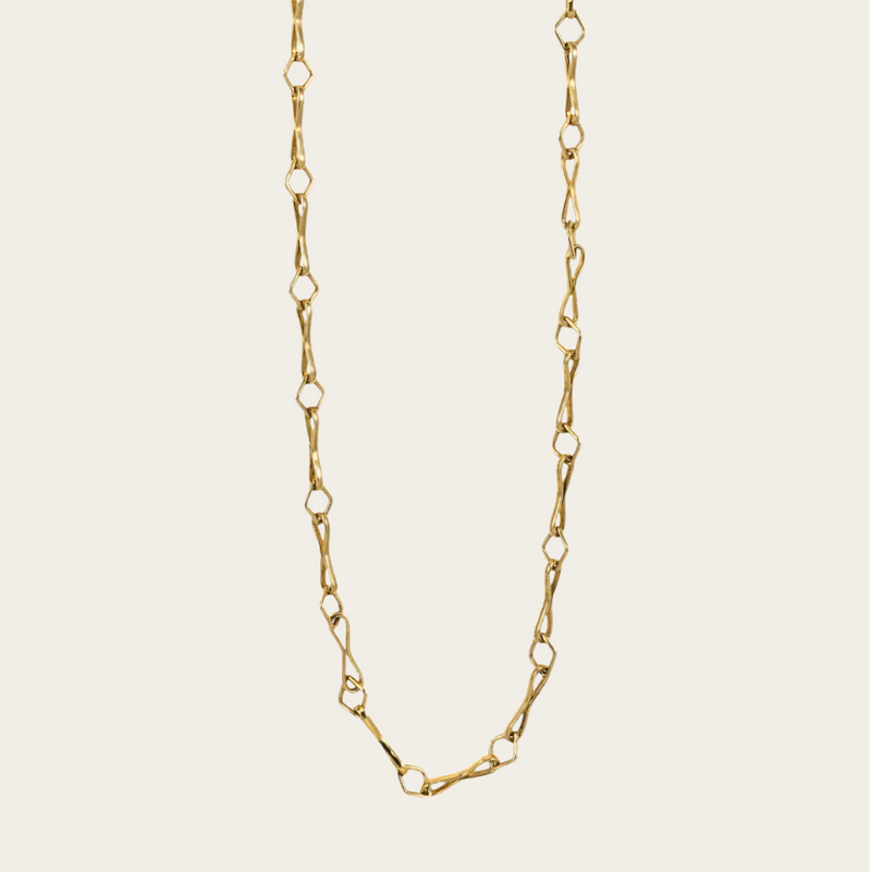 Azlee Large Diamond Link Handmade Chain