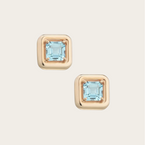 Bea Bongiasca Square Cut Topaz Earrings