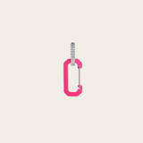 Eera Fuchsia Fluo Small Chiara Diamond Earring