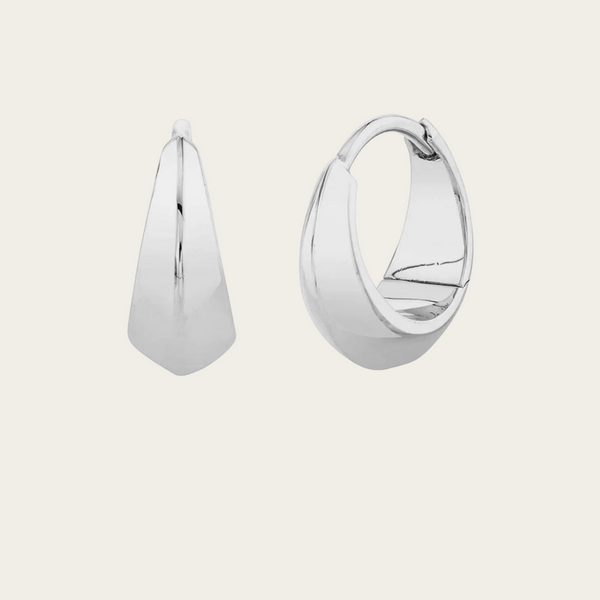 Lizzie Mandler Small Crescent Hoop