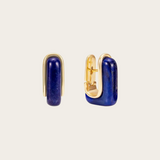Fernando Jorge Oblong Small Lapis Lazuli Earrings