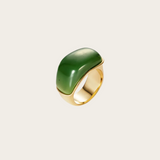Fernando Jorge Oblong Nephrite Jade Ring